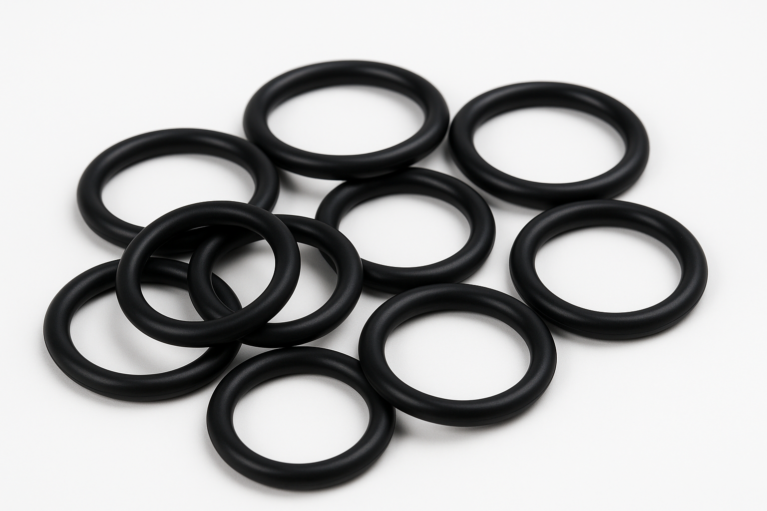 3/8 O-Rings Packs for Pressure Cleaning Quick Connects Black Buna 20 PACK