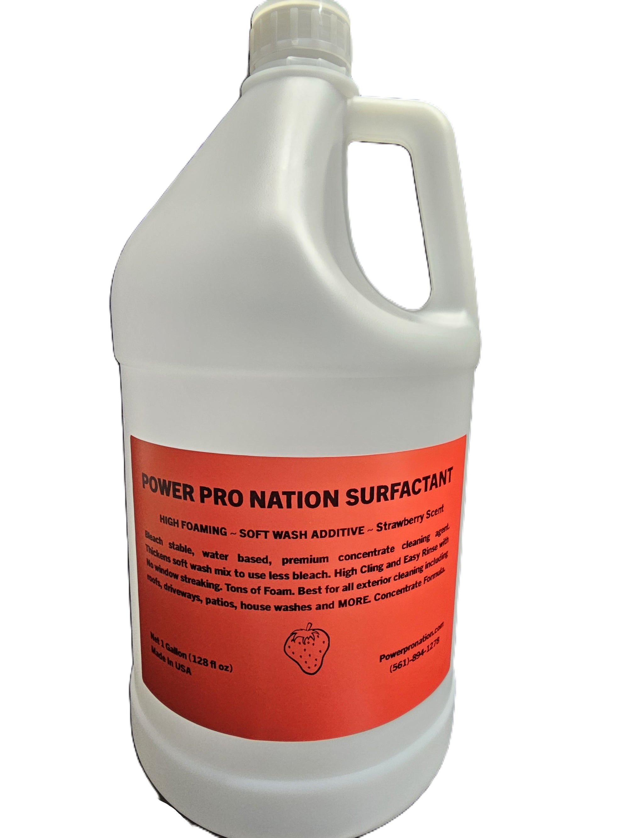 Strawberry Surf Surfactant for Pressure Washing