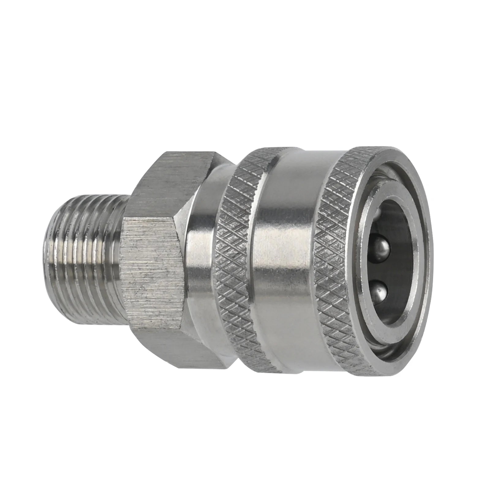 3/8" Quick Connect Coupler Stainless Steel Male Thread NPT PACK