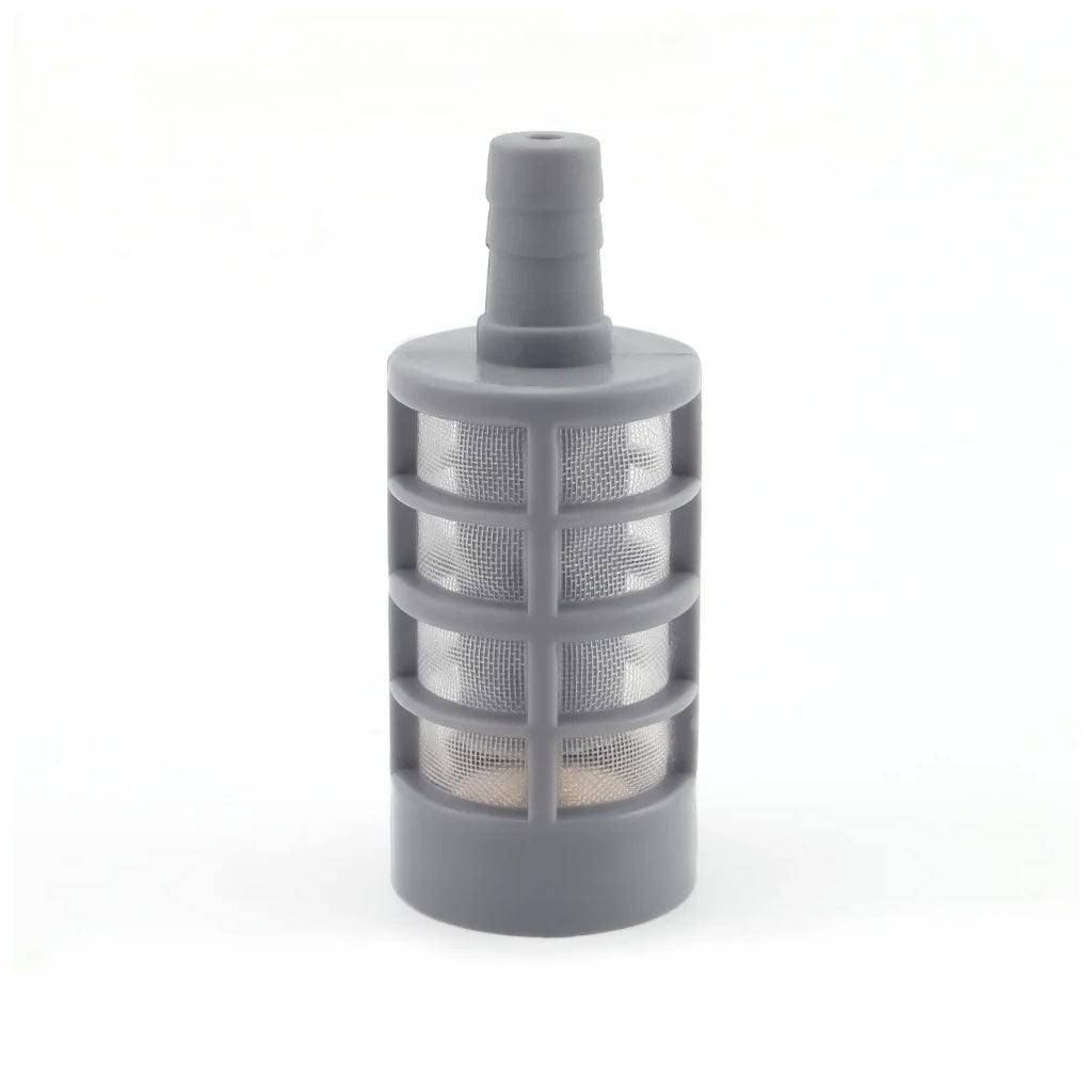 Chemical Resistant Weight Filter 1/4" with Check Valve for Pressure Washing and Soft Washing
