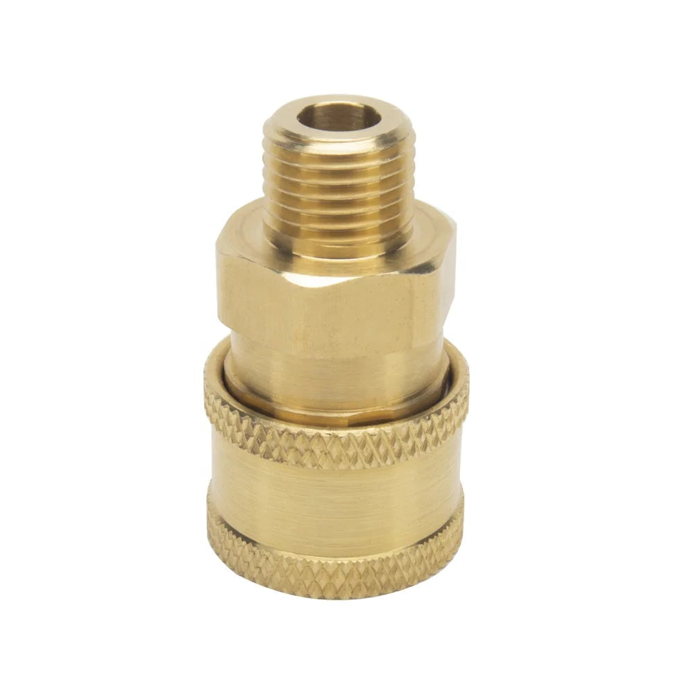1/4" Quick Connect Male NPT Thread Brass