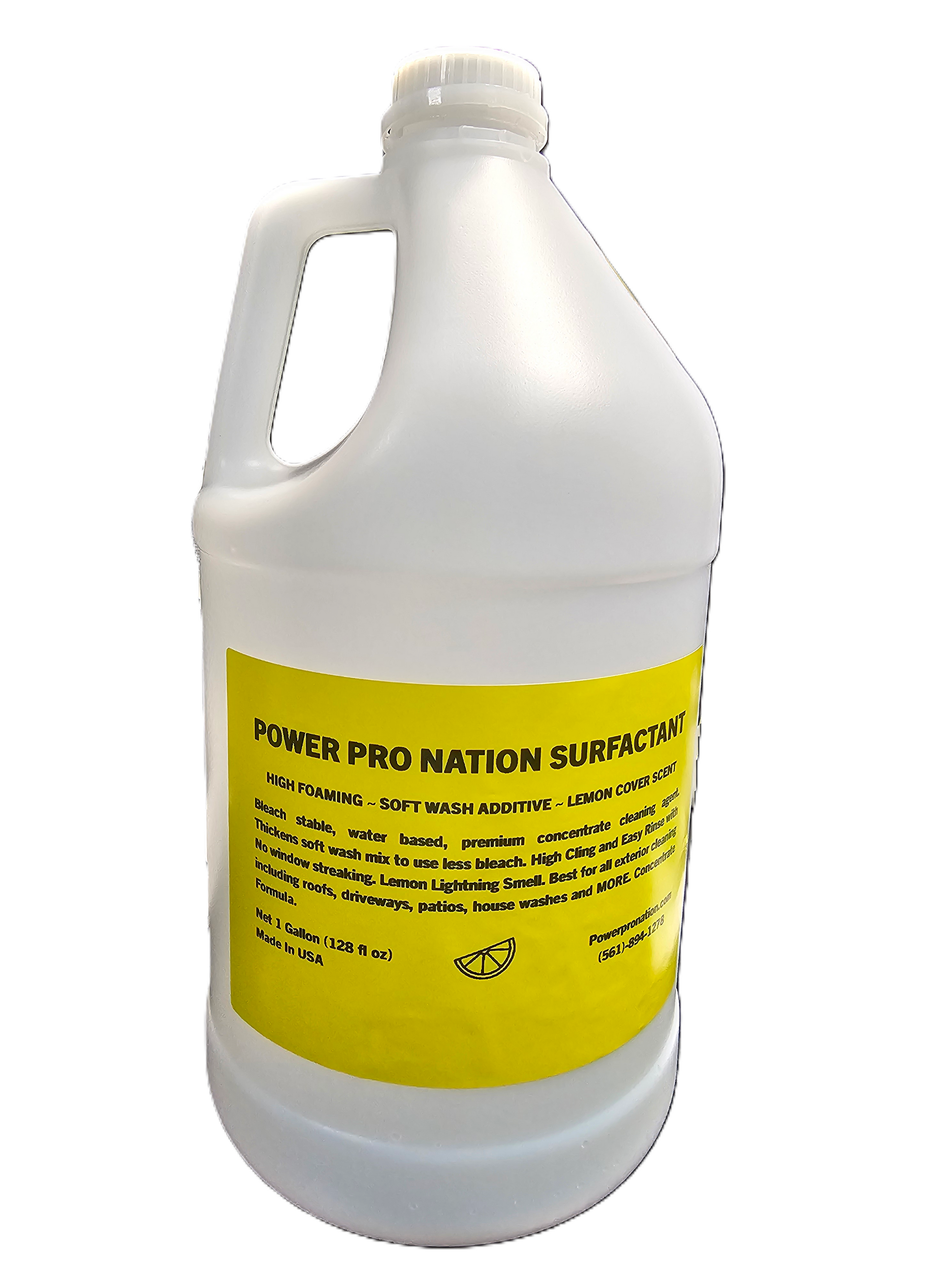 High Foaming Lemon Surfactant for Soft Washing Concentrate