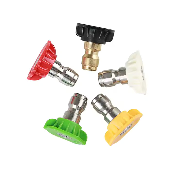 Pressure Washing Nozzles for 8 GPM 5000 PSI Rated 5 Pack Colored Tips