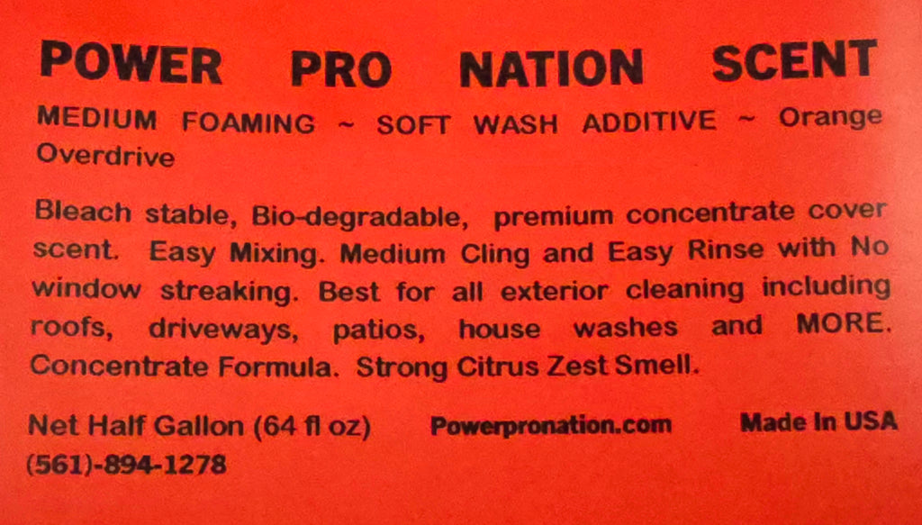 Soft Wash Cover Scent