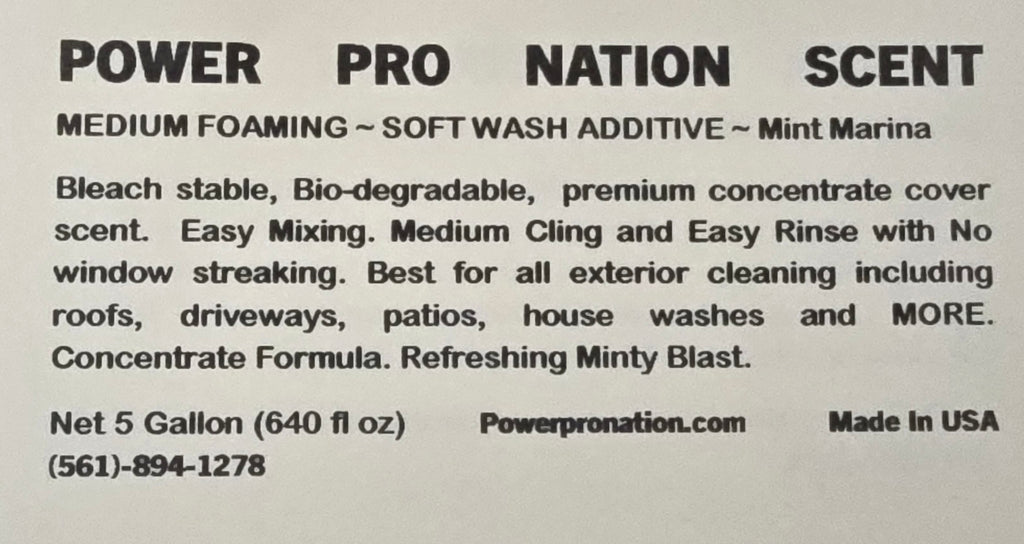 Soft Wash Cover Scent