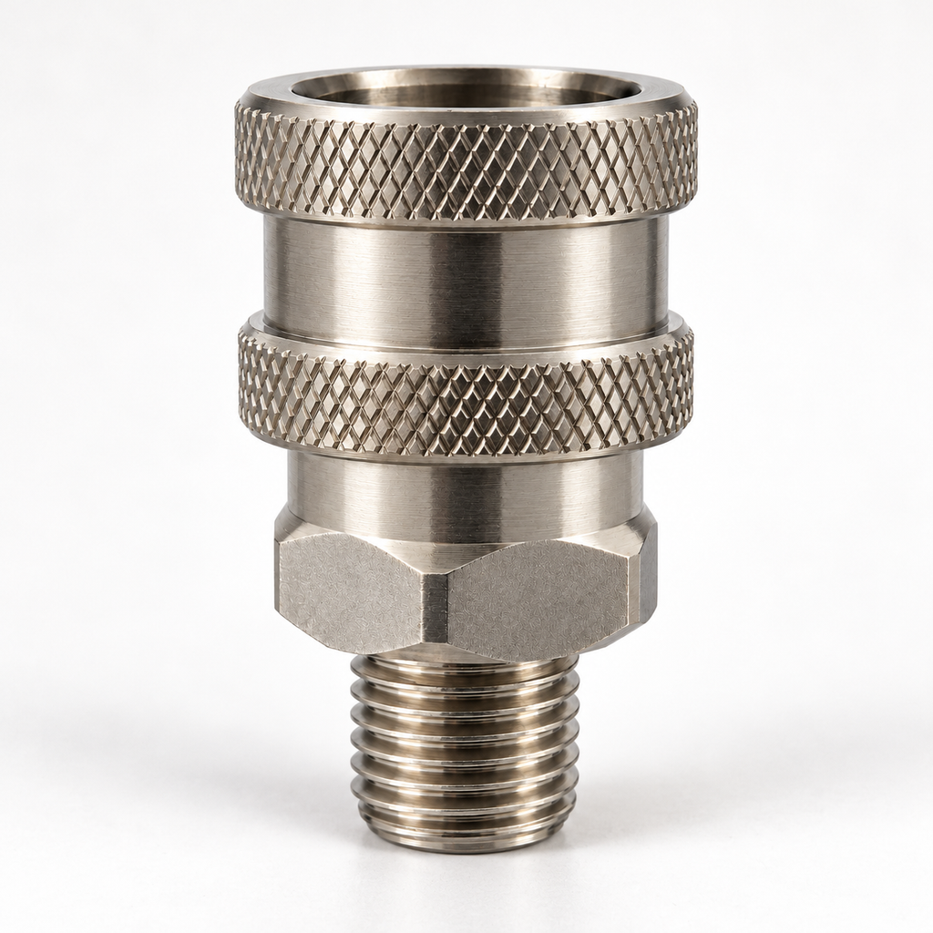 1/4 Quick Connect Male NPT Stainless Steel