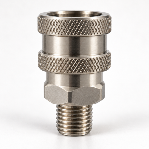 1/4 Quick Connect Male NPT Stainless Steel