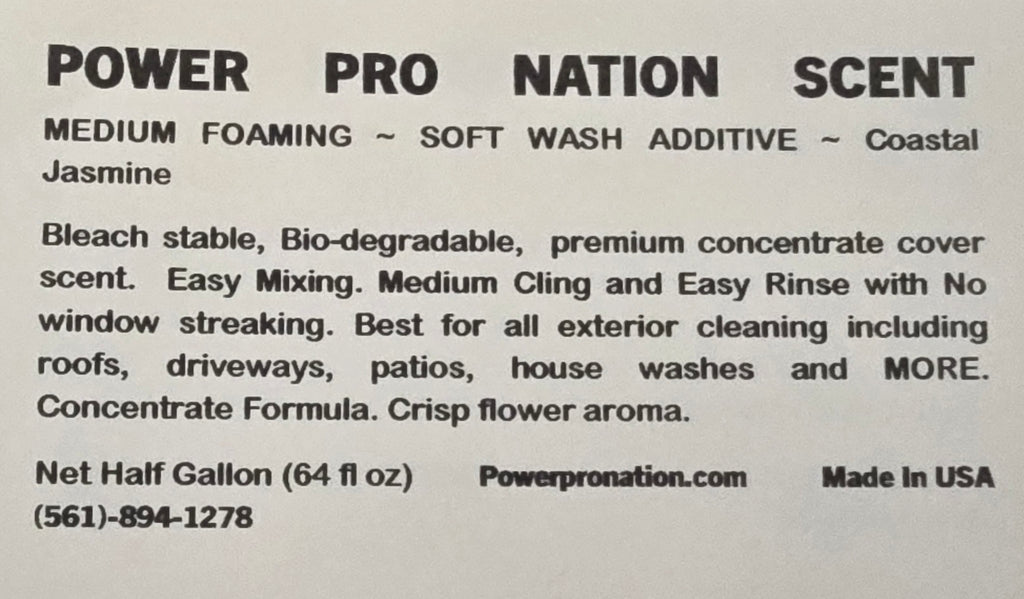 Soft Wash Cover Scent