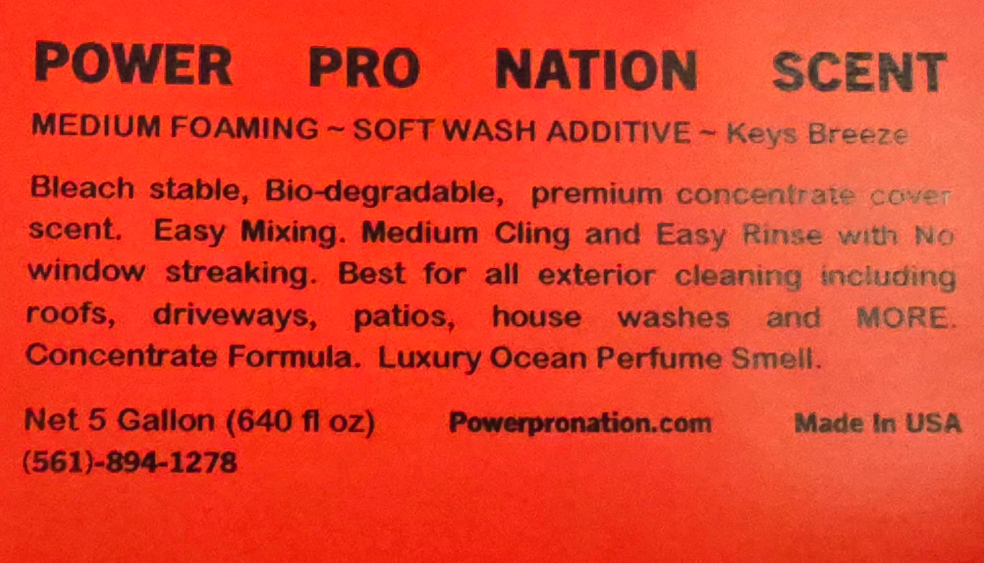 Soft Wash Cover Scent