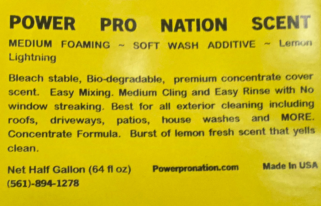 Soft Wash Cover Scent