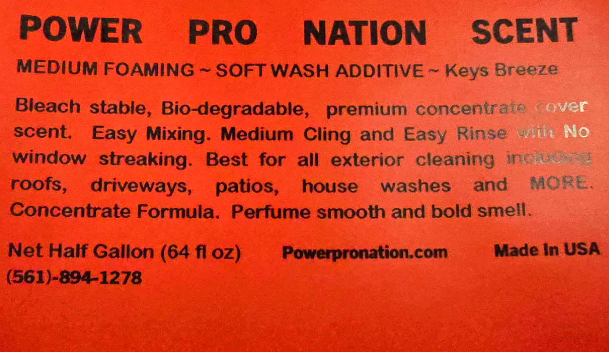 Soft Wash Cover Scent
