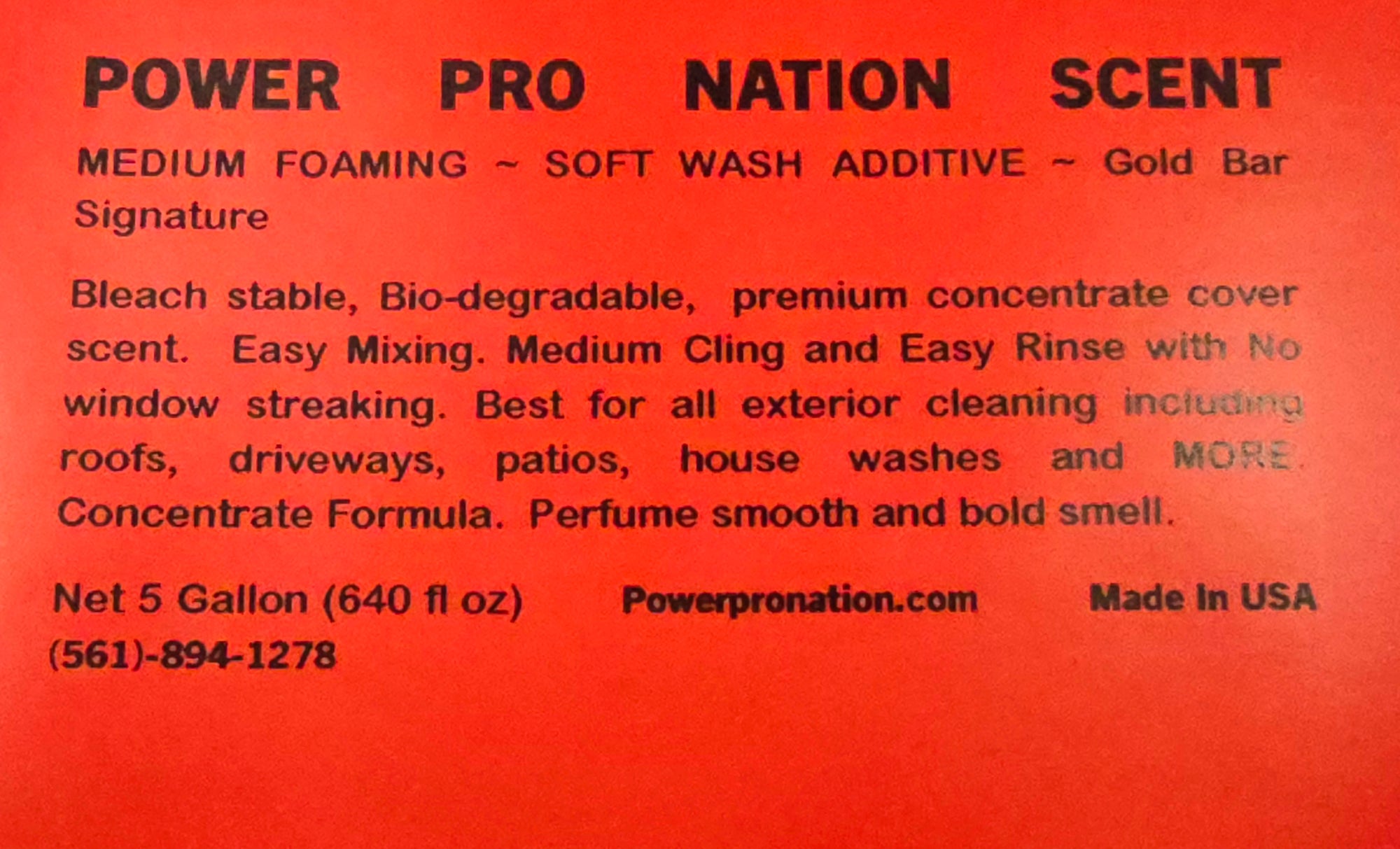 Soft Wash Cover Scent
