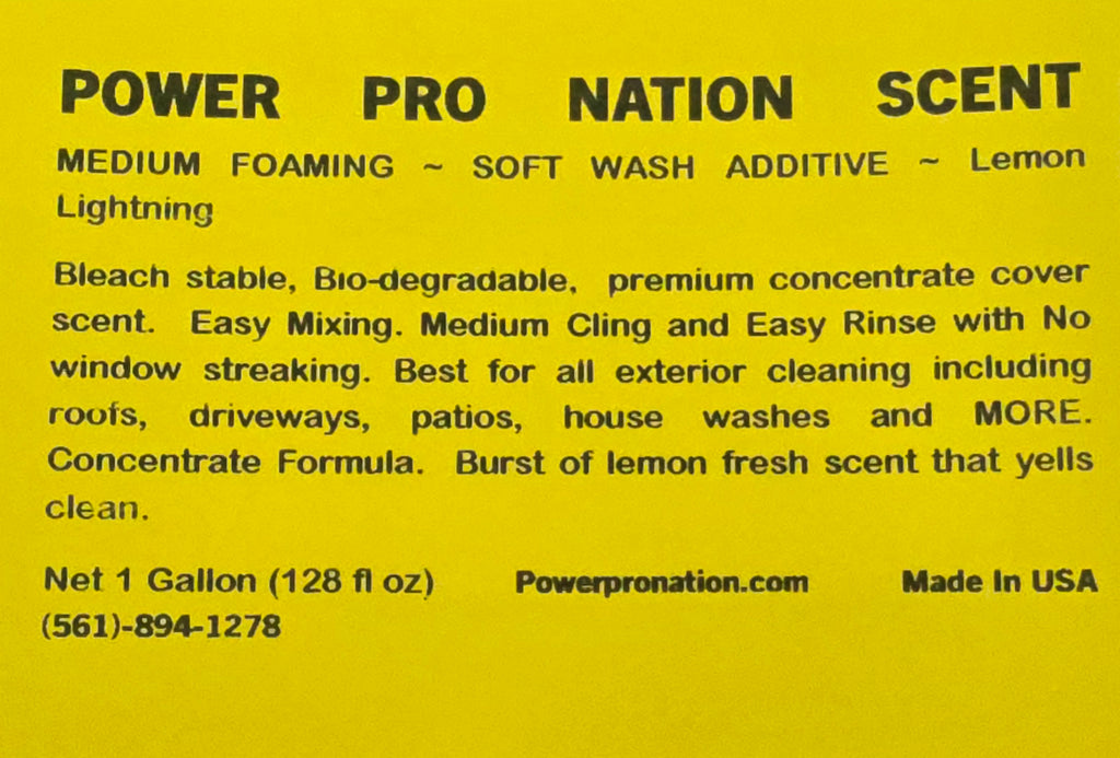 Soft Wash Cover Scent
