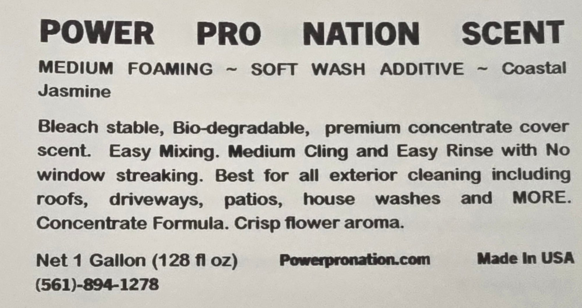 Soft Wash Cover Scent