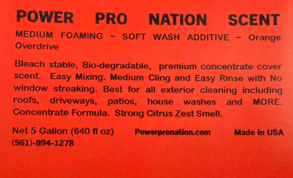 Soft Wash Cover Scent