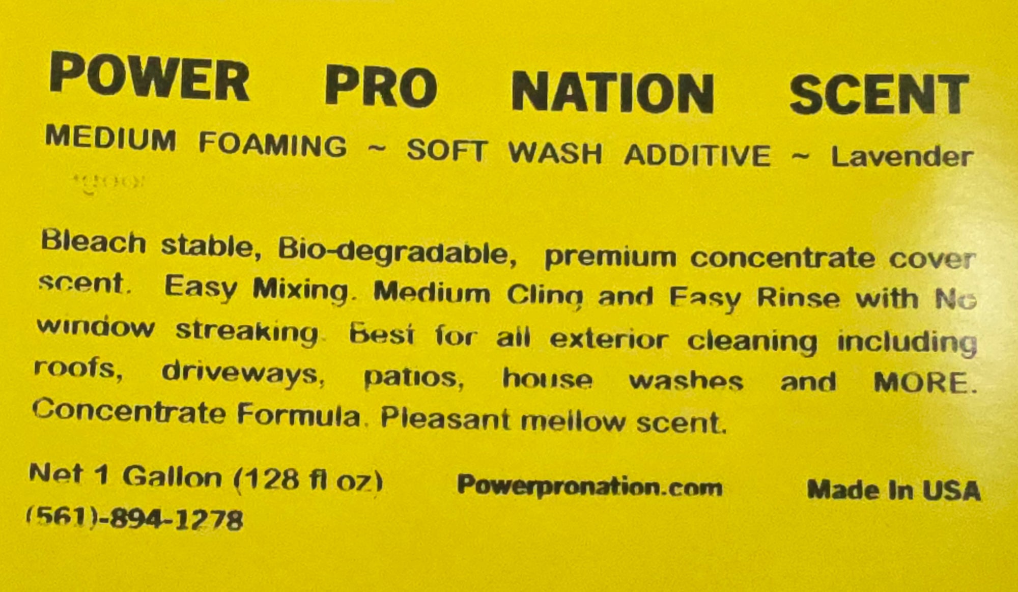 Soft Wash Cover Scent