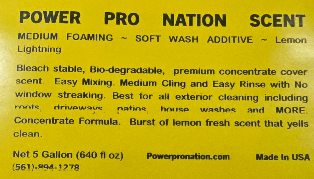 Soft Wash Cover Scent
