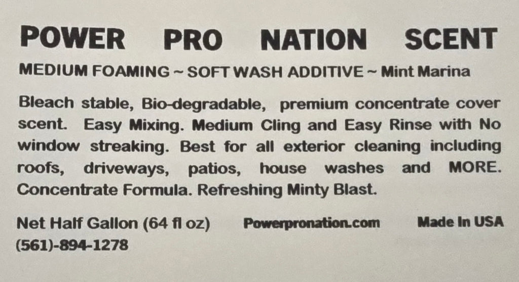 Soft Wash Cover Scent